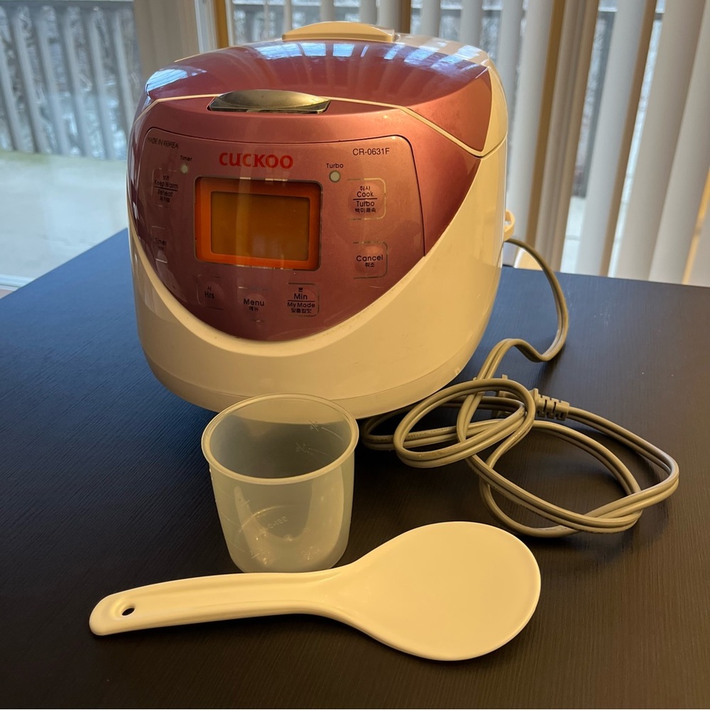 Cuckoo 6-cup rice cooker